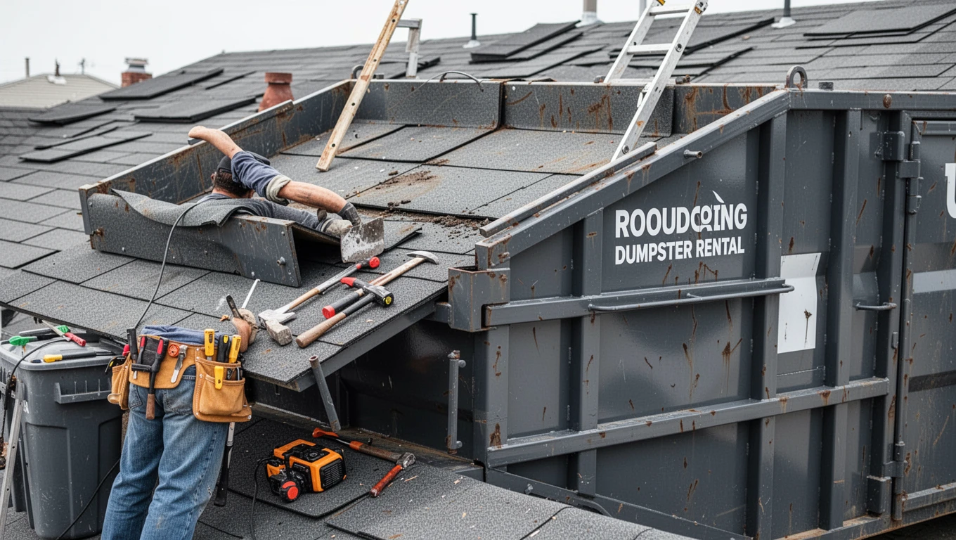 Roofing Dumpster Rental
